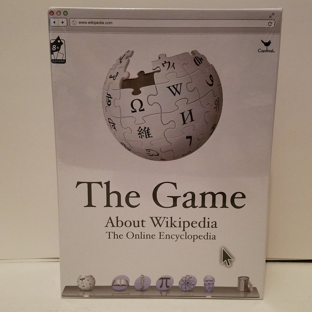 Wikipedia The Game About EVERYTHING Board Game | NIB | Plastic Wrapped